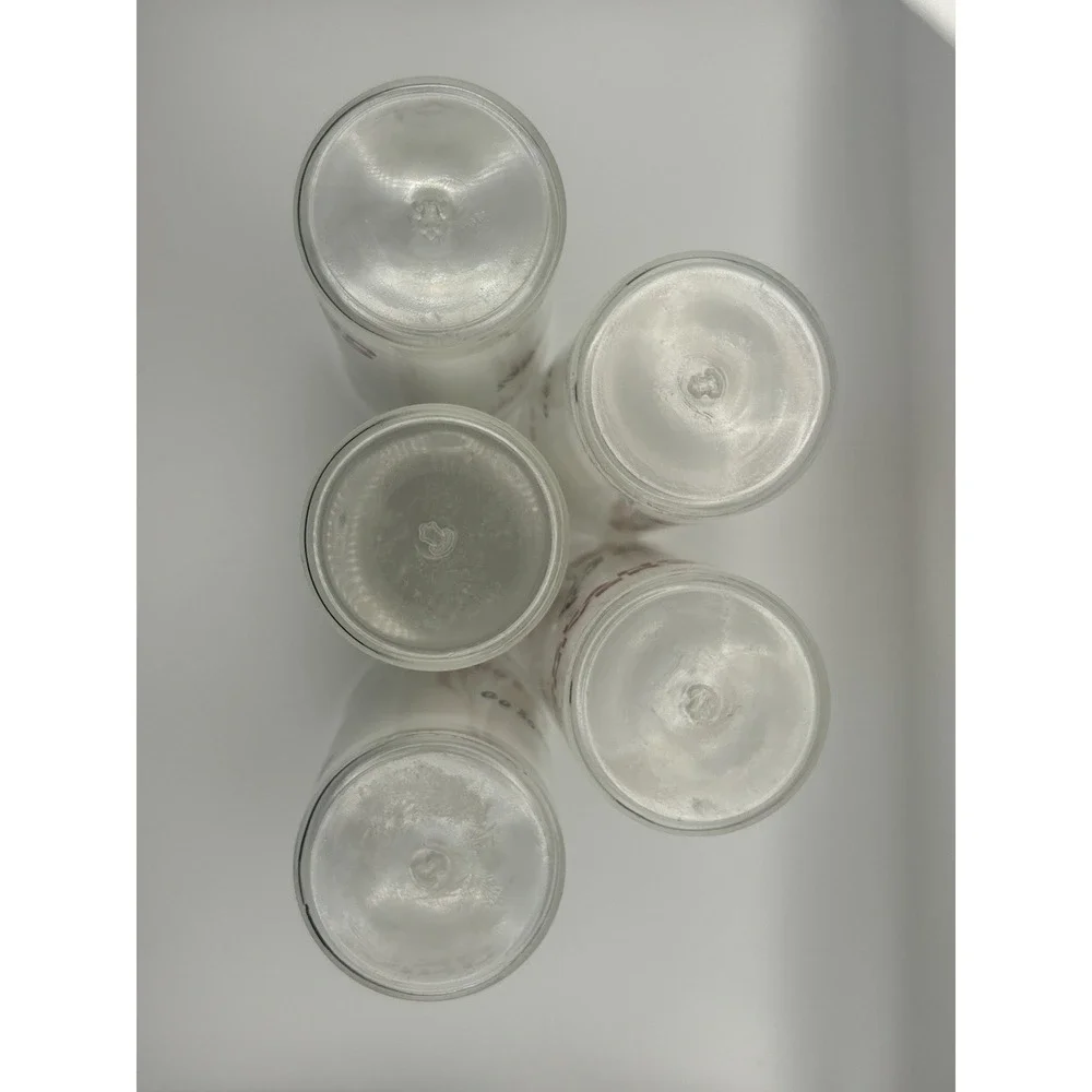 (5) Set of Vintage Oklahoma Sooners Football Cocktail‎ Tumbler Glass BIG RED